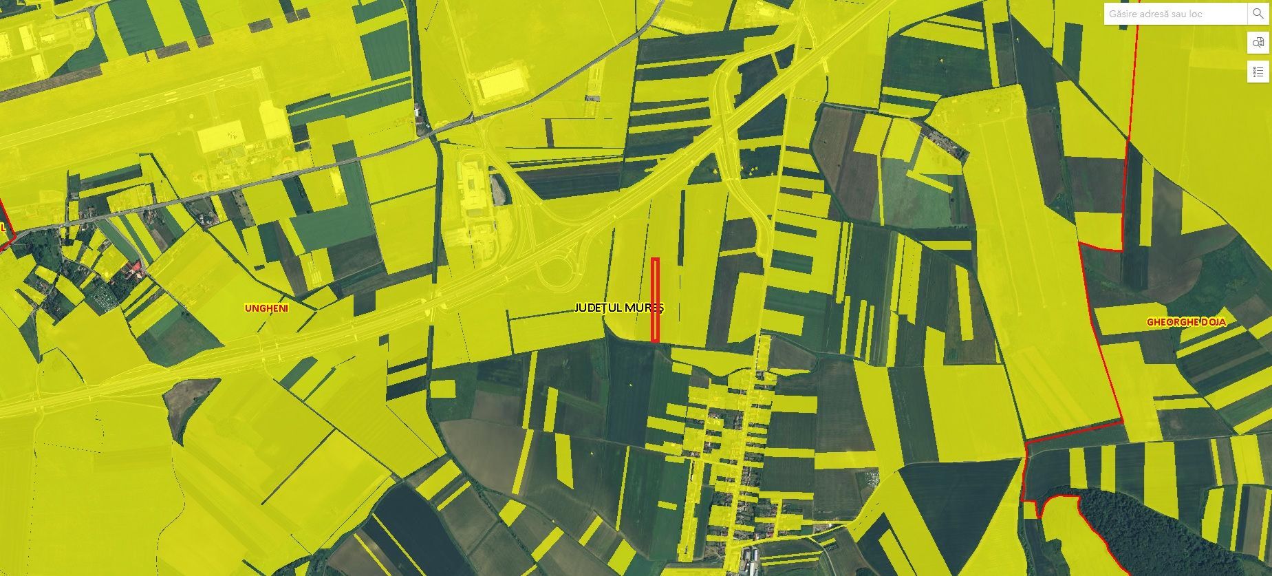 P 1192 - Teren de 6800 mp în jud. Mureș, Cerghid - Poză 2