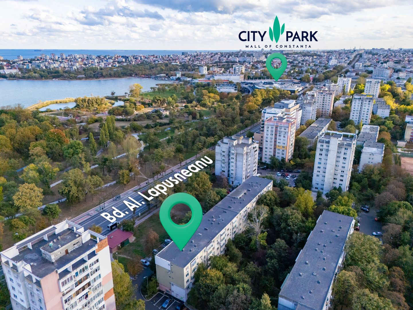 2 camere | Tomis Nord – Parcul Tăbăcăriei | Etaj 2 | Centrală proprie - Poză 1
