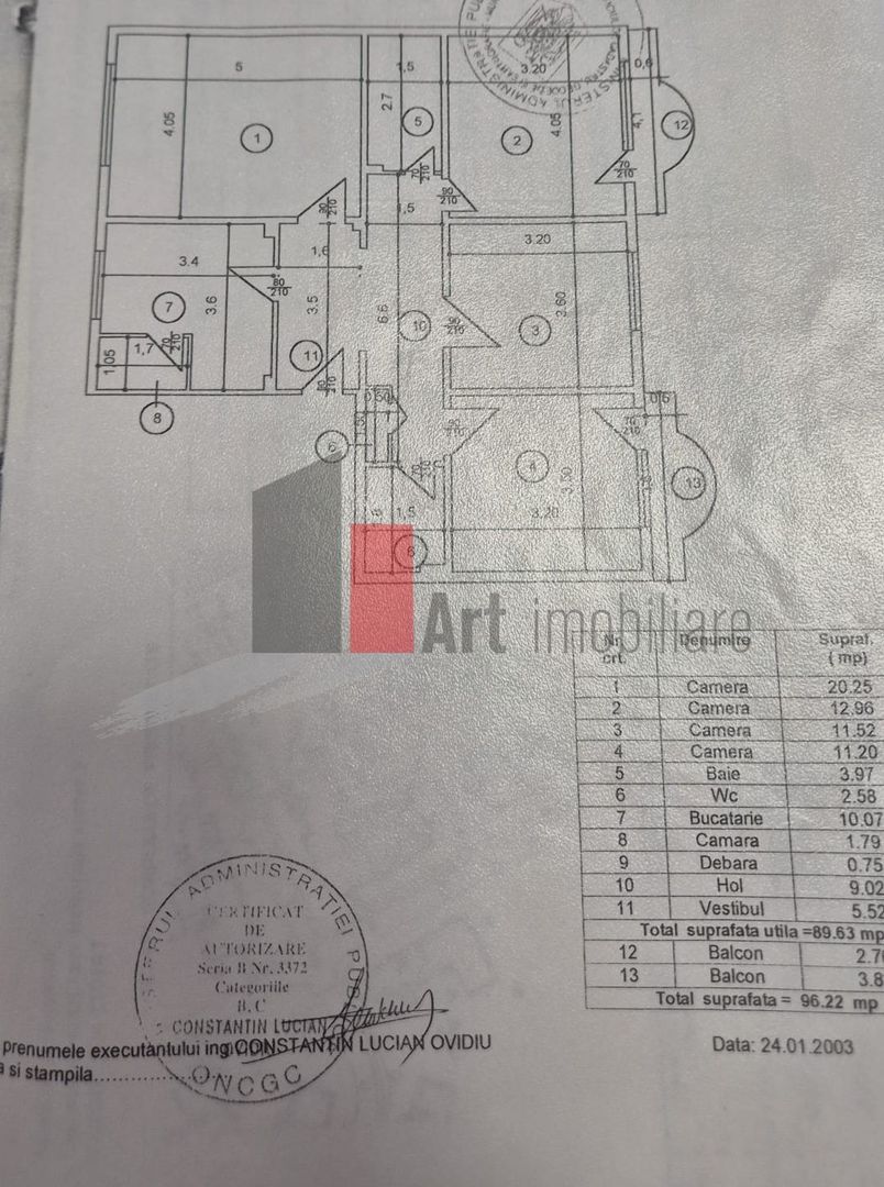 APARTAMENT  4 CAMERE SEBASTIAN - Poză 9