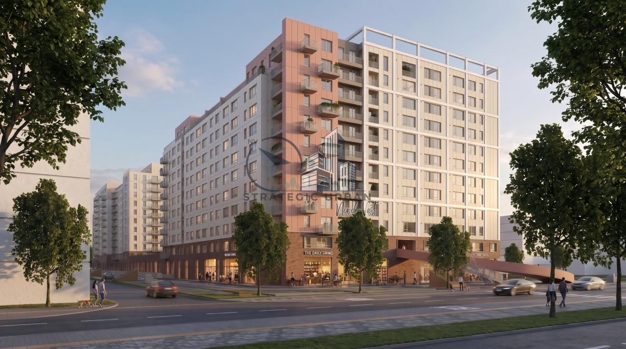 Apartament 2 camere, semifinisat, zona Vivo – proiect nou, etaj 1 - Poză 6