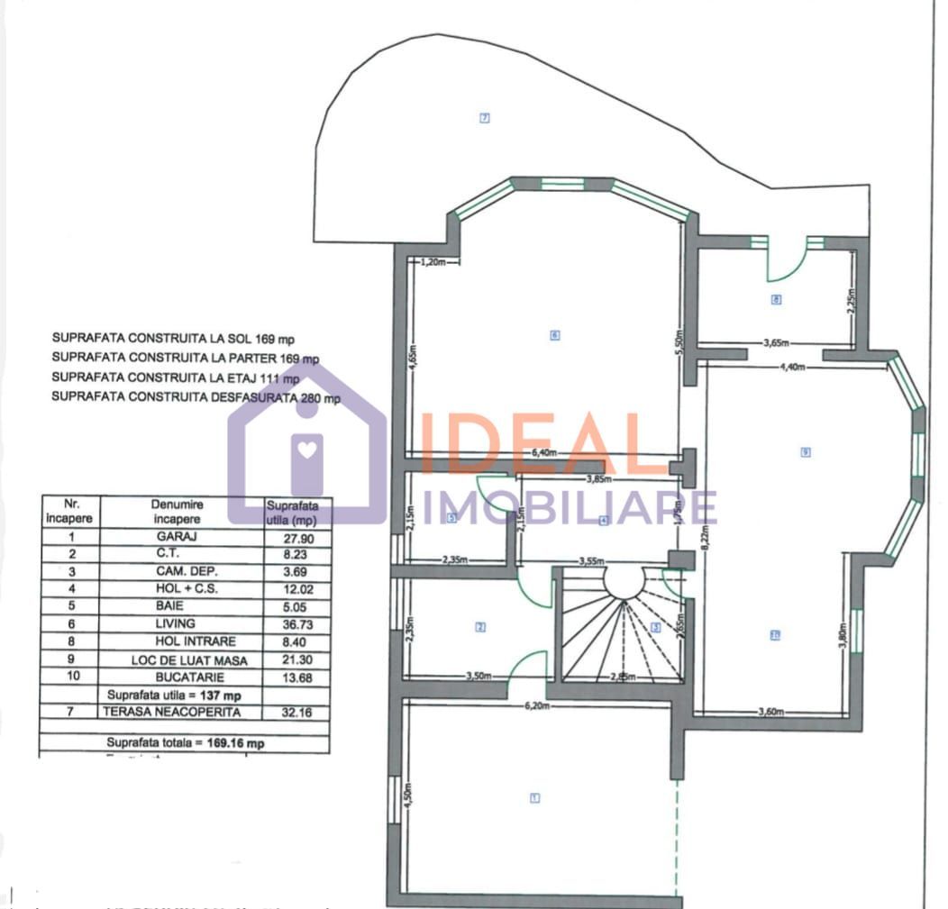 Vila Moderna cu 5 camere, garaj si 921 mp de curte, in Tocile - Poză 22