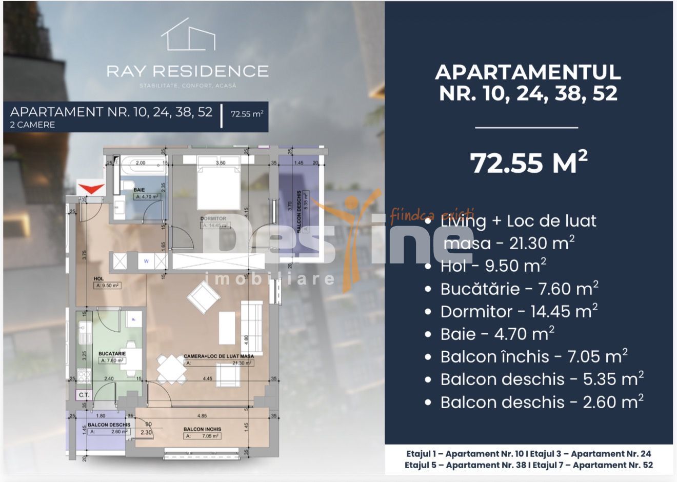 Complex Ray Residence - 2 Camere - Poză 6