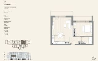 Apartament cu 2 camere de vânzare în Nord, Voluntari - Poză 2