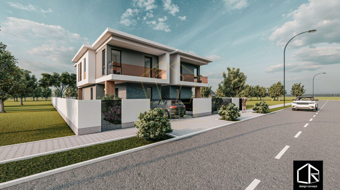 Duplex cu 4 camere, despărțit prin camera tehnica | Mosnita Noua | Barista - Poză 2