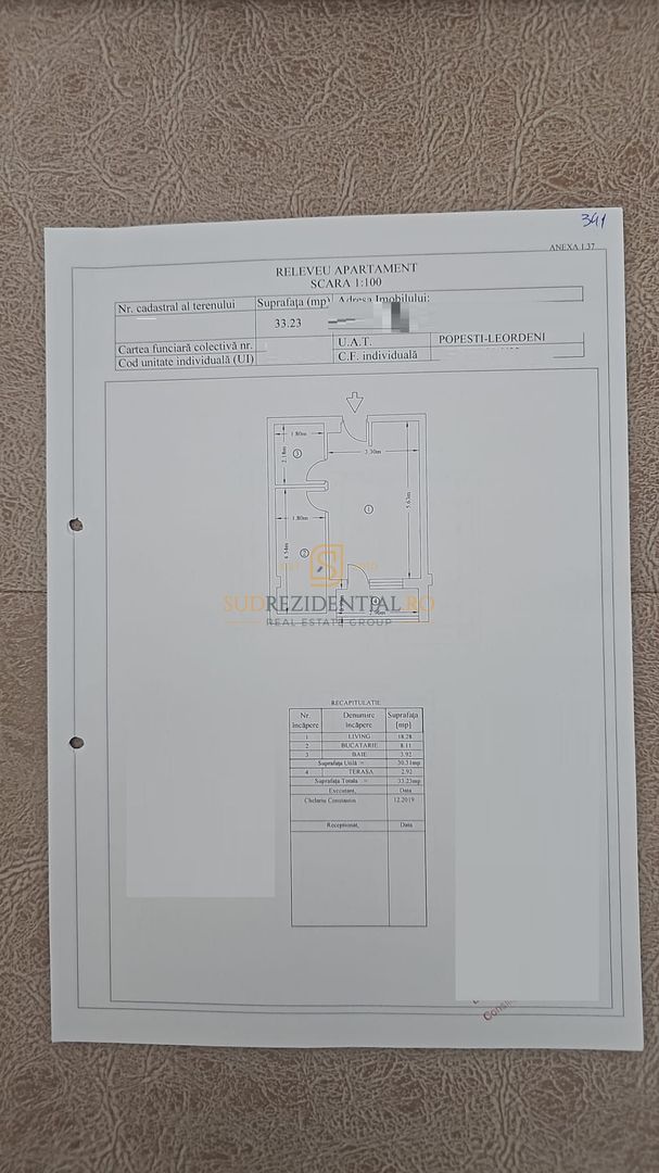 Vanzare garsoniera mobilata si utilata, Bloc 2019, Popesti-Leordeni - Poză 6