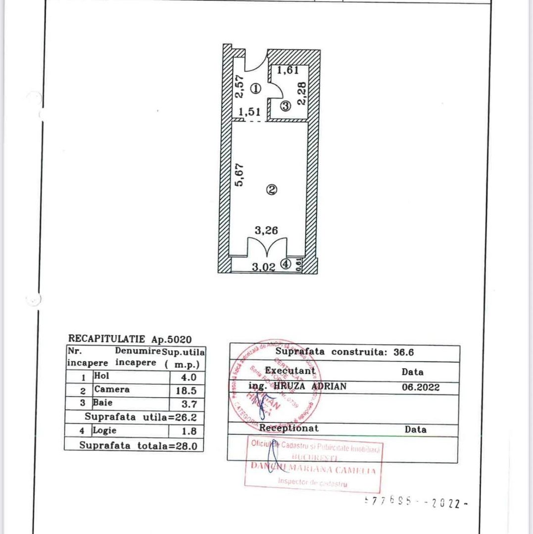 Studiou superb de vânzare, Win Herestrău, mobilat si utilat lux, terasă - Poză 17