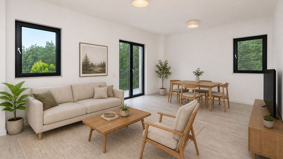 Apartament 3 camere decomandat | Bloc nou | Strada Pinilor - Poză 1
