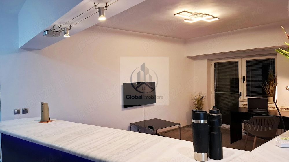 Apartament 2 camere open-space Unirii | 70 mp | 3 balcoane | 550 € - Poză 5