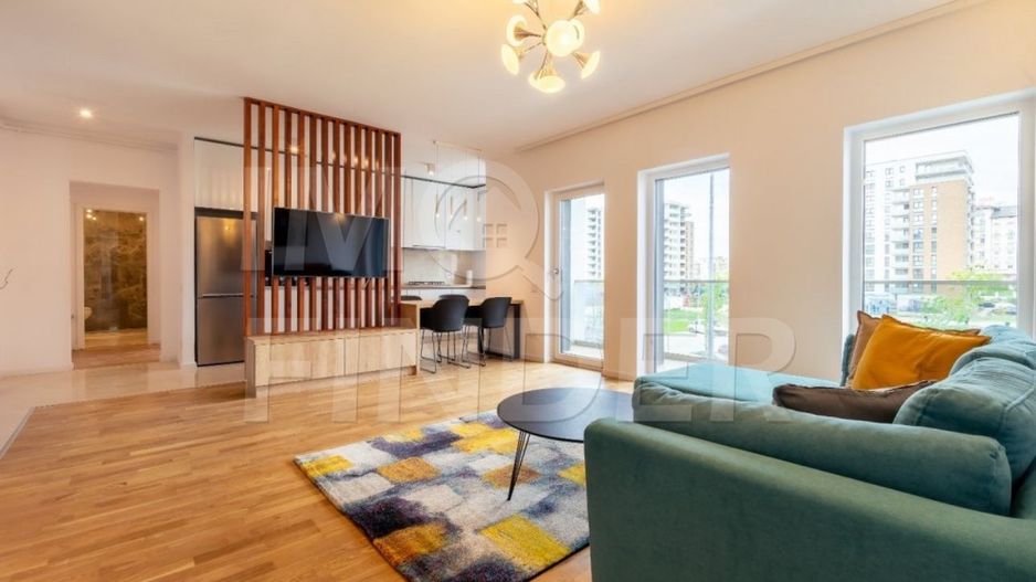 Închiriere apartament 3 camere Bună Ziua, 100 mp mobilat lux - Poză 1