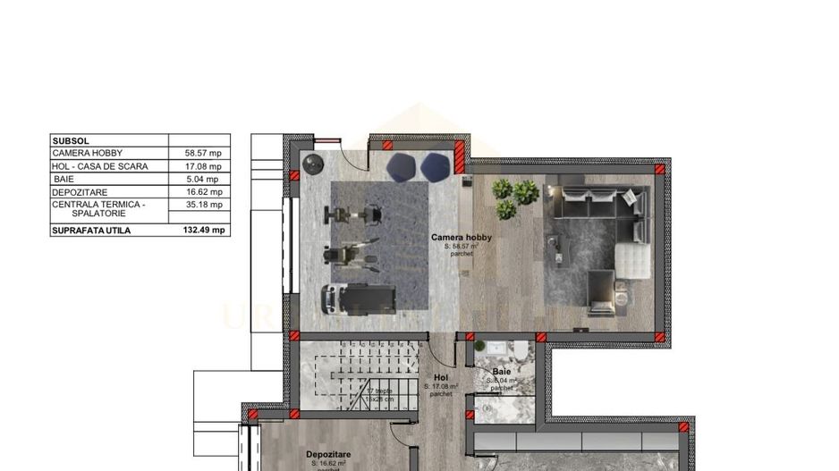 Vanzare teren cu proiect autorizat, Făget, zona Vila Tusa - Poză 6