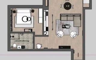Apartament cu 2 camere, 57 mp si balcon, Zona Muzeul Apei. - Poză 4