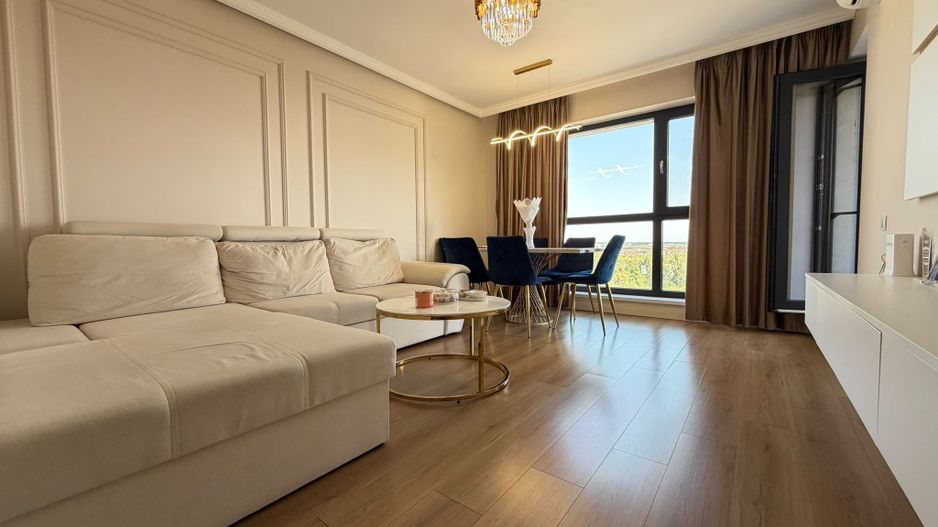 Apartament 2 camere | 56 mp | Etaj 9 | Balcon - Poză 1
