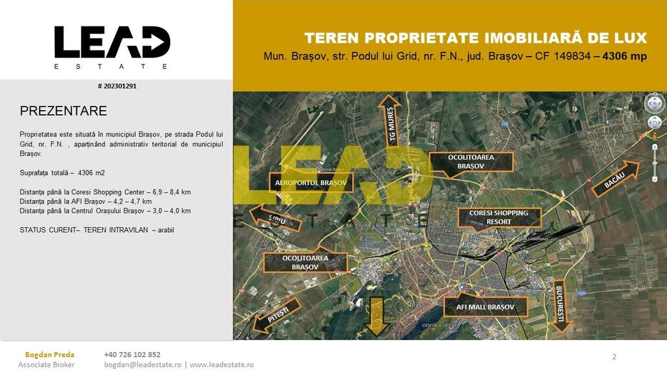 OPORTUNITATE TEREN DEZVOLTARE REȘEDINȚĂ IMOBILIARA DE LUX - Poză 4