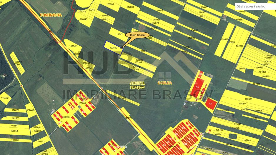 Pretabil Investitie Zona Industriala | Extravilan Codlea | 14.200mp - Poză 3