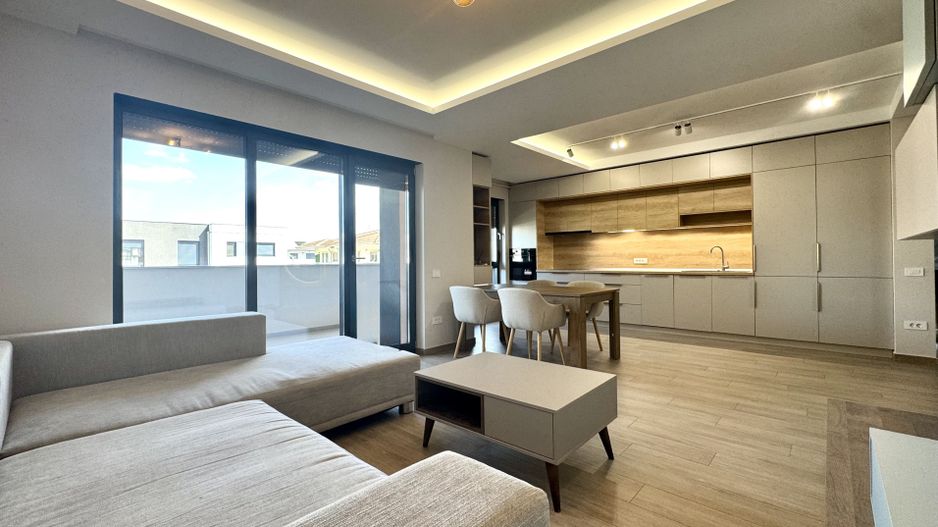 Apartment cu 2 camere, cu terasa generoasă, in zona Dumbrăvița - Kaufland - Poză 1