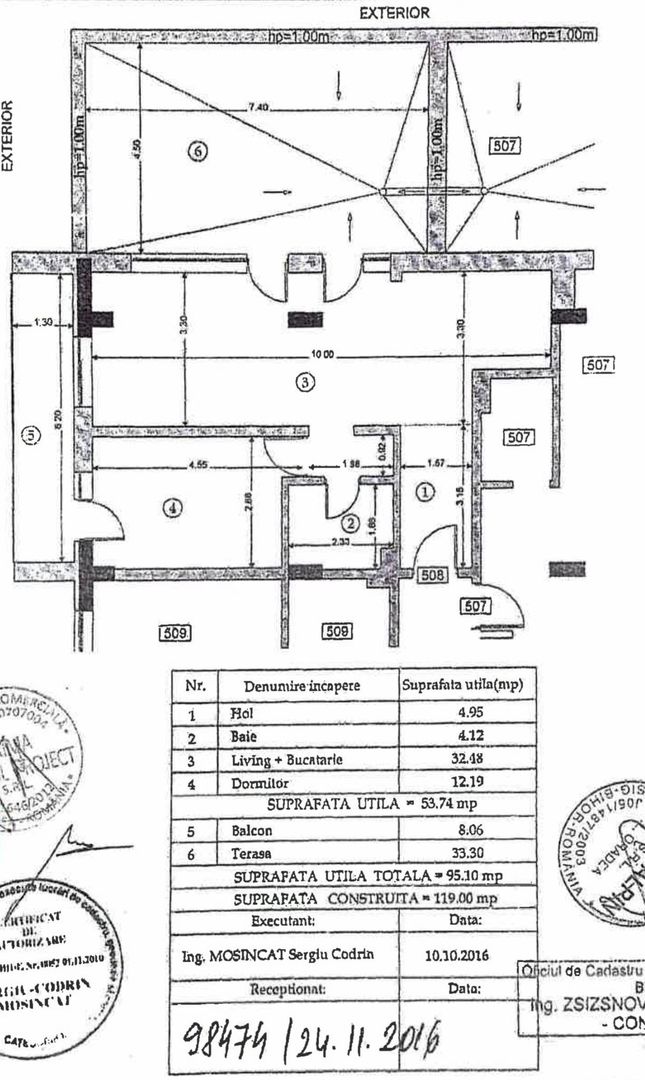 Apartament premium cu 2 camere, ultracentral, cu terasa- Prima Sucevei - Poză 6