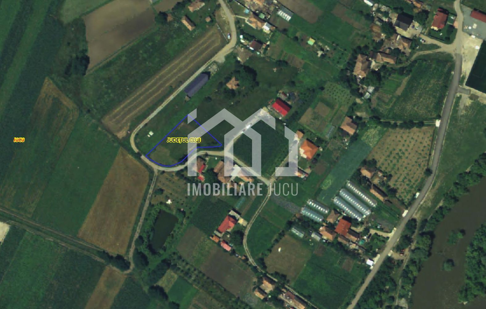 Teren pentru casa cu CU, intravilan, Jucu de Mijloc - Poză 1