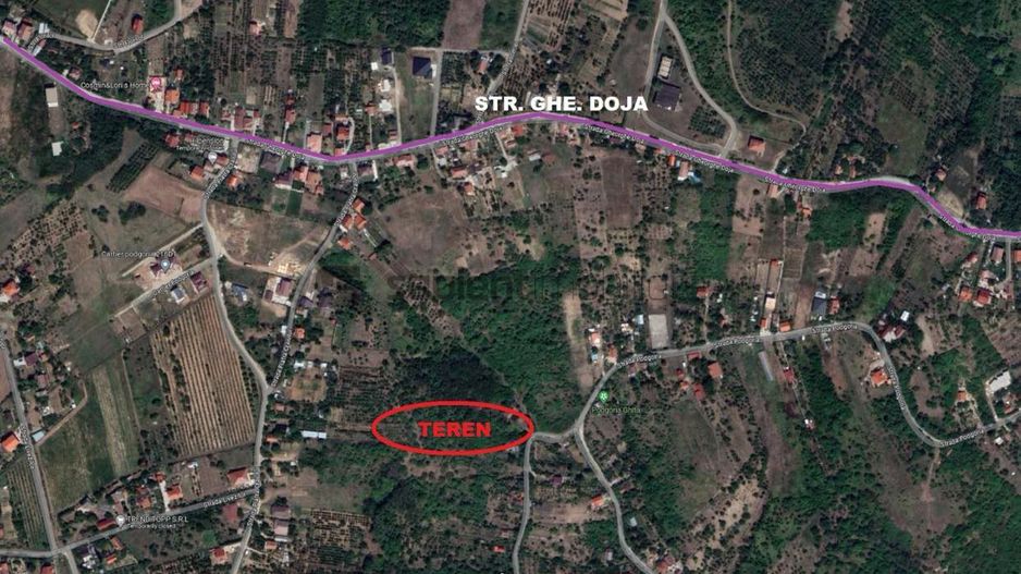 Teren mixt intravilan si extravilan,zona Podgoria - Poză 2