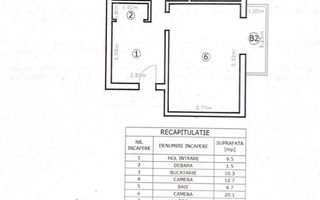 Apartament 2 camere, decomandat, 67mp, Zona Moara de Foc - Poză 4