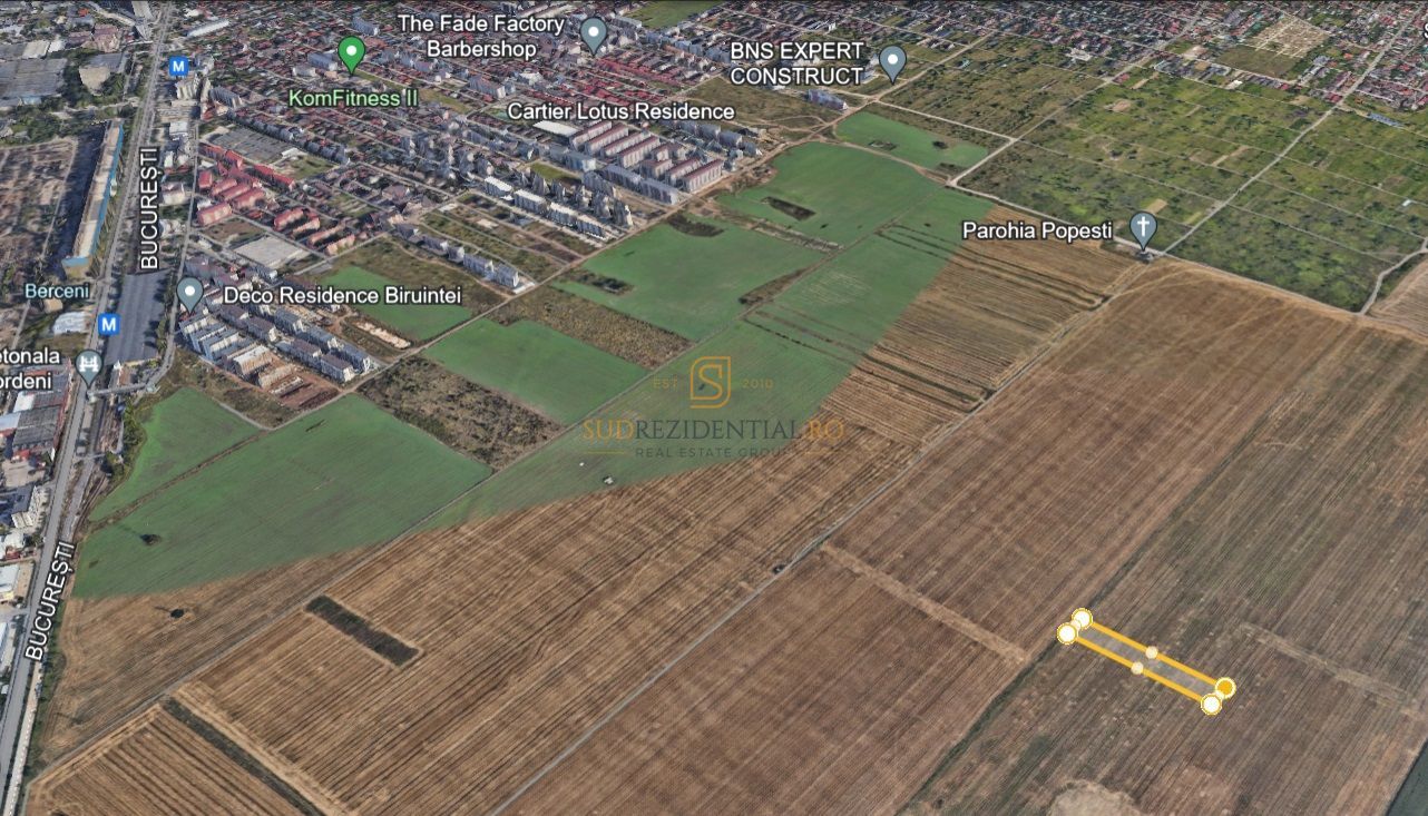 Teren 5000 mp, deschidere dubla - Popesti Leordeni, zona excelenta - Poză 12