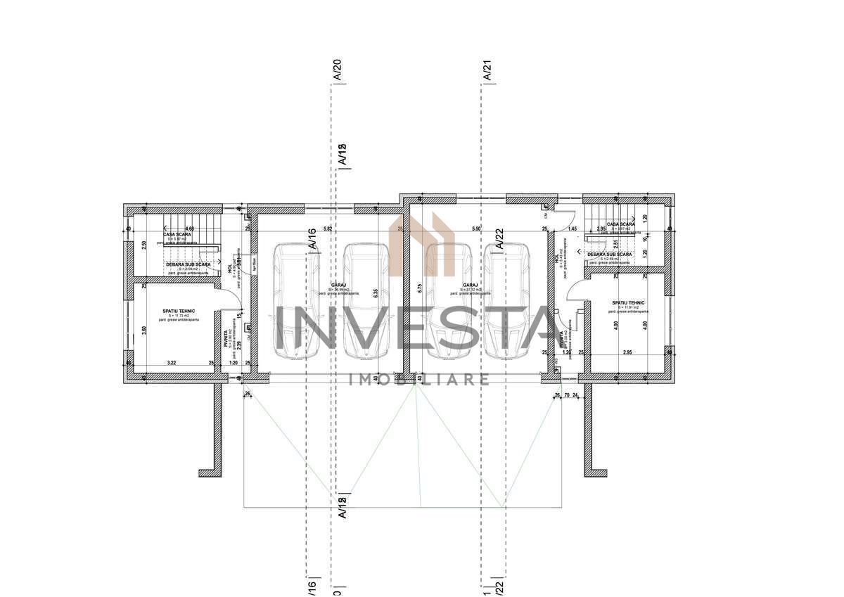Teren cu autorizatie de constructie duplex in Borhanci - Poză 3
