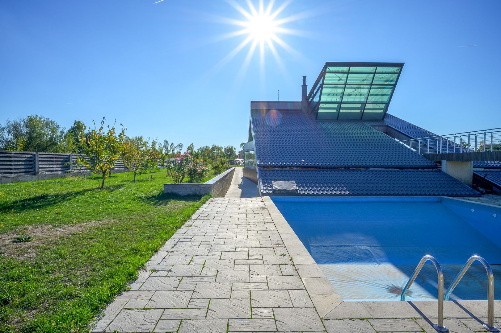 Vilă Futuristă: Eleganță & Inovație la limita pădurii, piscină, 4500mp - Poză 6