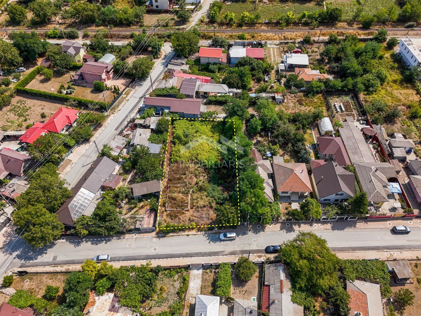 Teren intravilan intre case - 978 mp cu fundatie  – Tuzla, Constanta - Poză 1