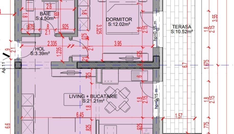 AP. 2CAM. CU LIVING OPEN SPACE / LOCUINTA SAU INVESTITIE. - Poză 2
