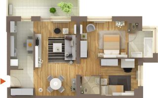 3 Camere | 82 mp | Aleea Privighetorilor -Baneasa | 2 bai - Poză 8