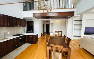 Penthouse de inchiriat, zona buna, terasa mare, mobilat si utilat - Poză 11