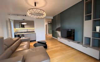 APARTAMENT SUPERB CU 2 DORMITOARE LA  INCHIRIERE LANGA PARC HERASTRAU - Poză 1