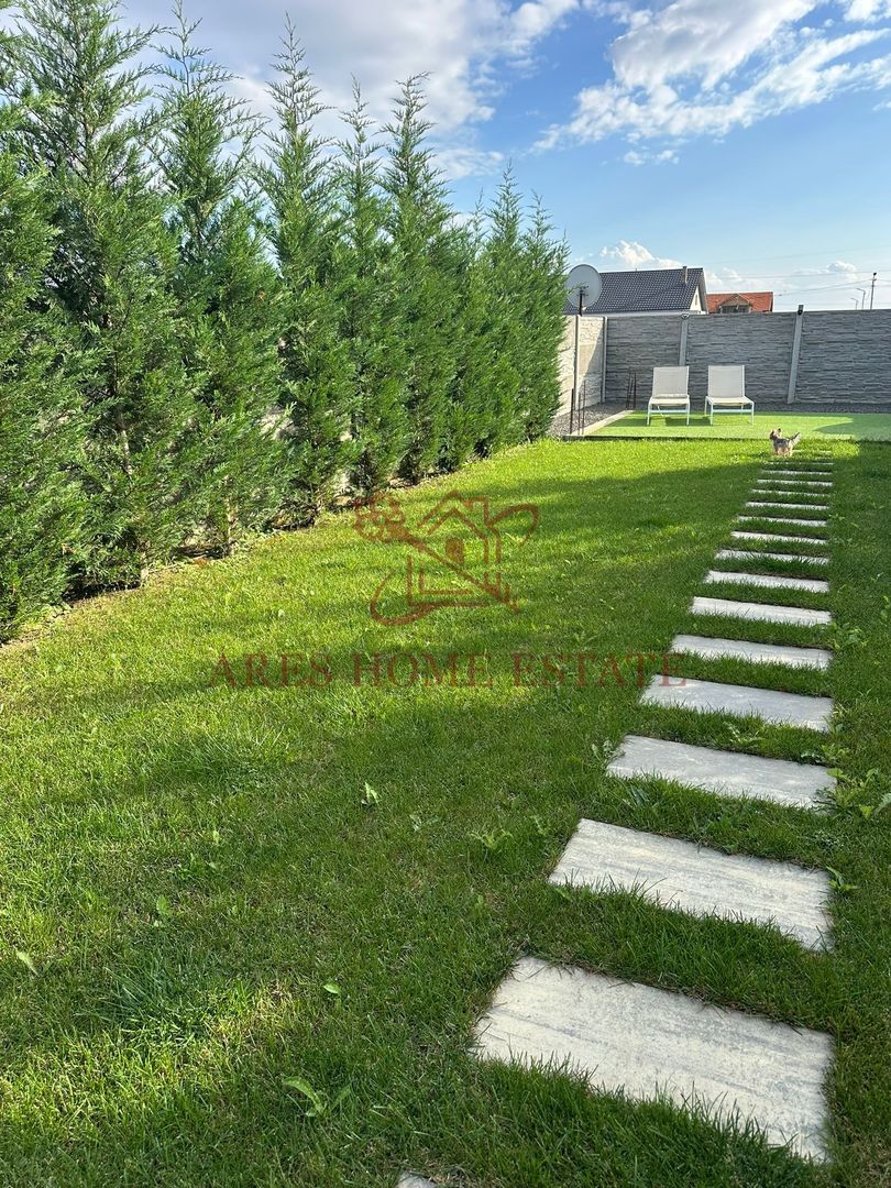 Casa in stil mediteranean, ultrafinisată 5 camere, 3 bai + curte. - Poză 15