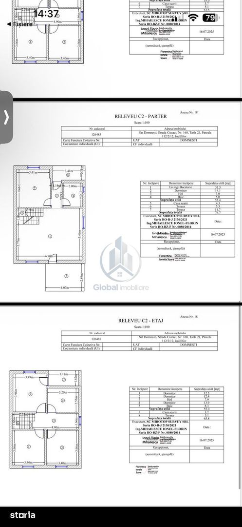 Casa de vânzare în Domnești, strada Ciutaci 5 camere - Poză 21