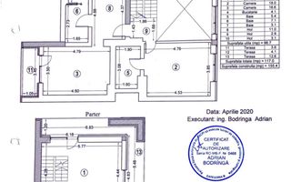 Apartament  Smart tip duplex *155mp* / *111mp* gradina / Aviatiei - Schiță 34