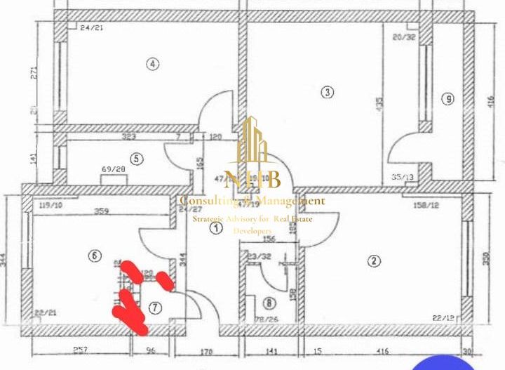 Apartament 4 camere de închiriat, ideal pentru birou, lângă Guvern - Poză 11
