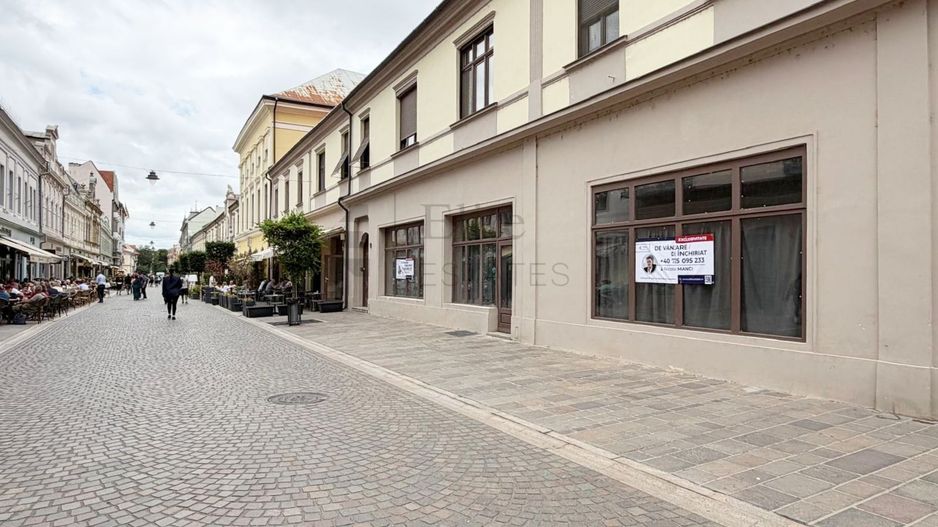 Spatiu Comercial Pietonala Vasile Alecsandri | 200 mp | Vitrina ampla - Poză 2