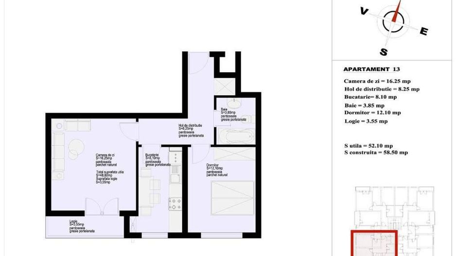 Apartament modern 2 camere | Militari Bloc nou | CENTRALA PROPRIE - Poză 9
