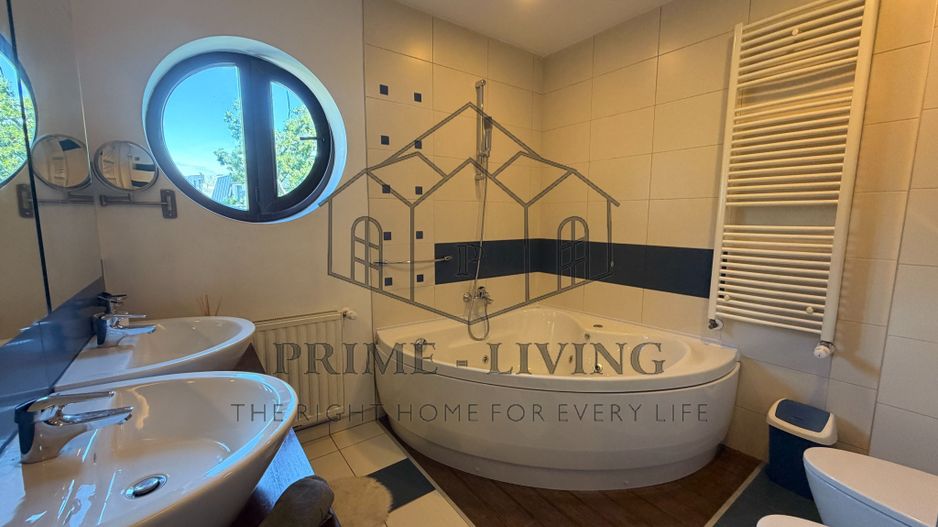 DUPLEX SUPERB CU 4 DORMITOARE LA INCHIRIERE LANGA PARCUL HERASTRAU - Poză 9