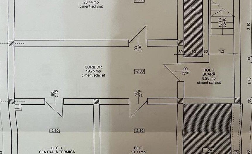 Casa S+P+E+M | 605 mp utili | 10 camere | 3 bucatarii | 4 bai | 3 terase | Garaj - Poză 41