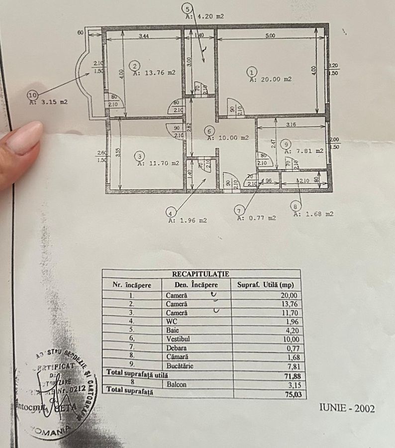 Apartament 3 camere. Timpuri Noi - Poză 15