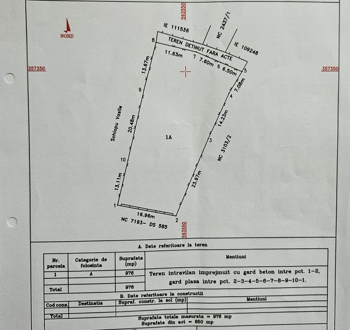Teren intravilan | Snagov | Utilitati la strada - Poză 9
