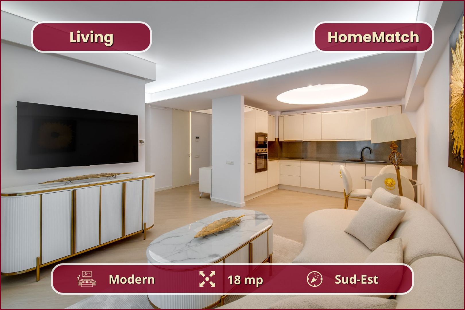 Cortina North || 3 camere || Finisaje de lux || Parcare || Comision 0% - Poză 3