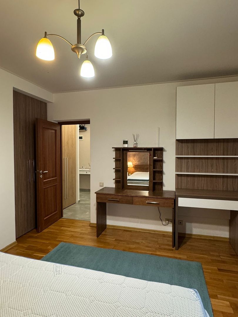 Chirie ap lux, 3 cam,2 bai,120mp mobilat/utilat/ 2loc parcare/terasa - Poză 12