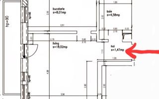 Garsonieră bloc deosebit Damaroaia - Poză 12