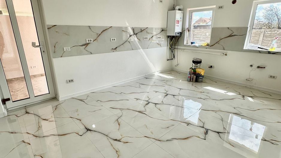 Individuala Parter Sanmihaiu Roman,4 Camere,2 Bai,Proiect Modern,Curte Amenajata - Poză 8