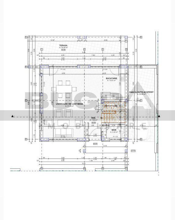 Casa individuala, 120 mp utili, 350 mp teren - Schiță 12