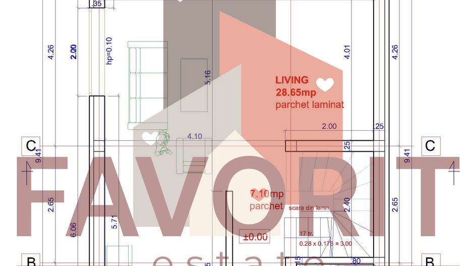 Casa Individuala in Mosnita Veche. Toate Utilitatile. Vatra satului. - Schiță 11