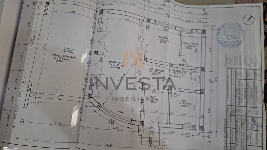 Casa din 2019 cu teren de 2500 mp, Iris,zona strazii Odobesti - Schiță 33