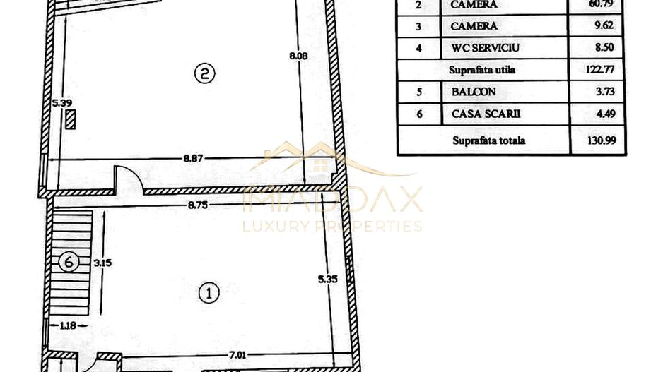 Clădire de birouri S+P+2E+M // 557 mp // Cotroceni - Schiță 74