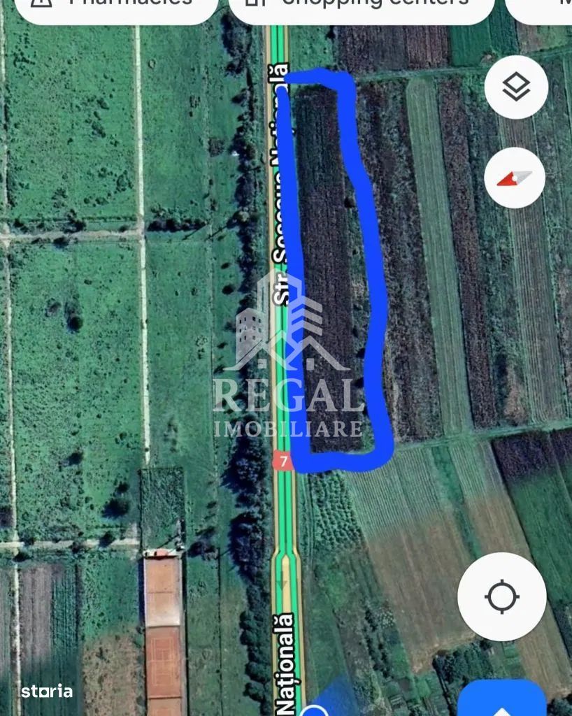 Teren intravilan 3800 mp, zona Santandrei - Poză 2